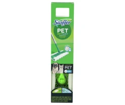 Swiffer Sweeper Pet 2-in-1, Dry And Wet Multi-Surface Floor Cleaner, Sweeping And Mopping Starter Kit. Includes 1 Mop + 6 Refills