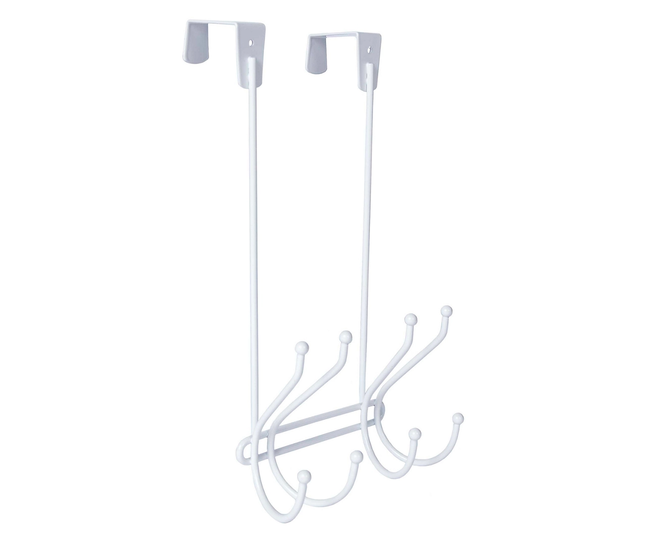 White Over-the-Door Storage Hook