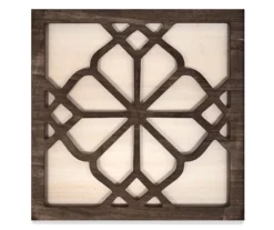 Carved Medallion Wall Decor