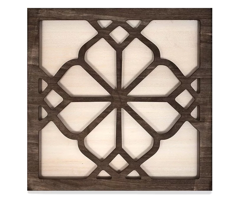 Carved Medallion Wall Decor