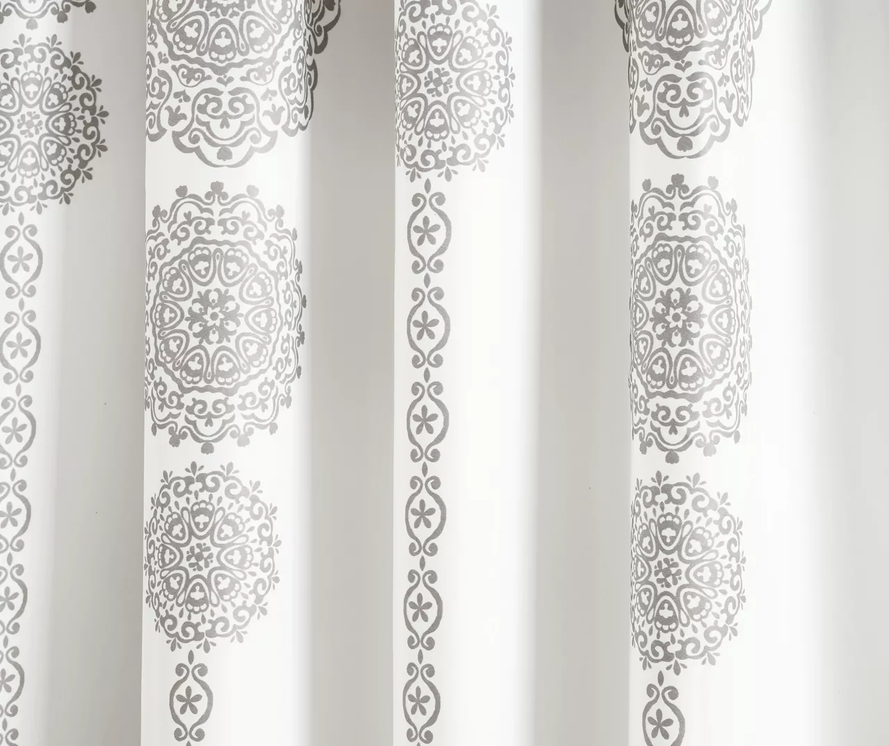 Stripe Medallion Room-Darkening Rod Pocket Curtain Panel Pair - Image 16