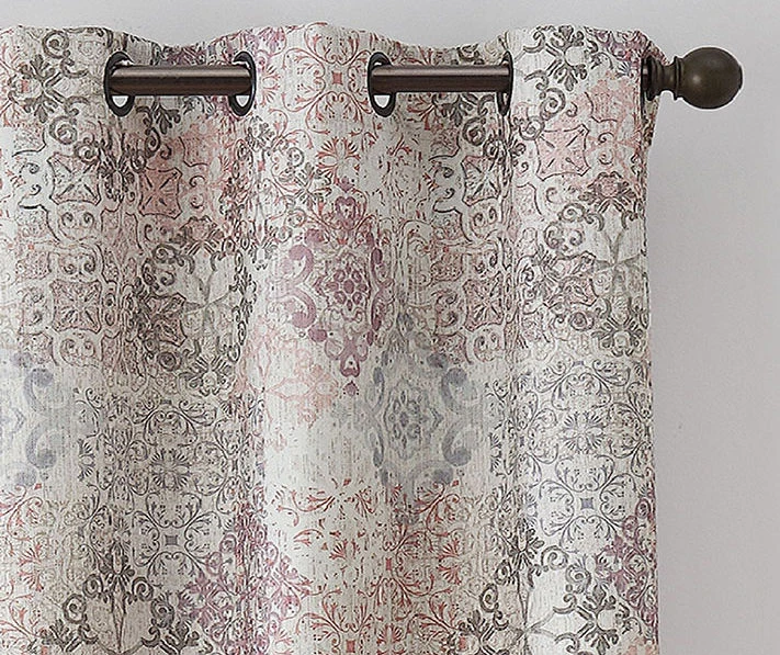 Eclipse Martina Medallion Blackout Grommet Curtain Panel - Image 20