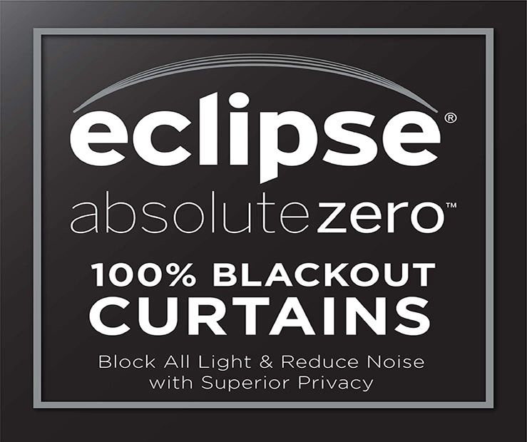 Eclipse Martina Medallion Blackout Grommet Curtain Panel - Image 19