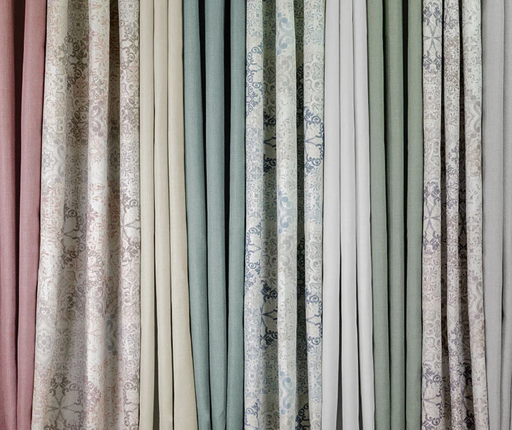 Martina Medallion Taupe Blackout Grommet Curtain Panel, (95") - Image 7