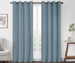 Kira Ocean Blackout Grommet Curtain Panel, (95")