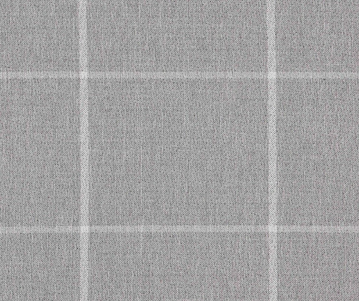 Peconic Gray Blackout Grommet Curtain Panel, (63") - Image 5