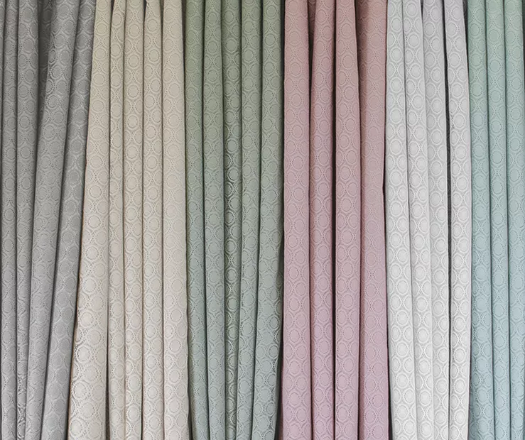 Nora Crochet White Blackout Rod Pocket Curtain Panel, (95") - Image 7