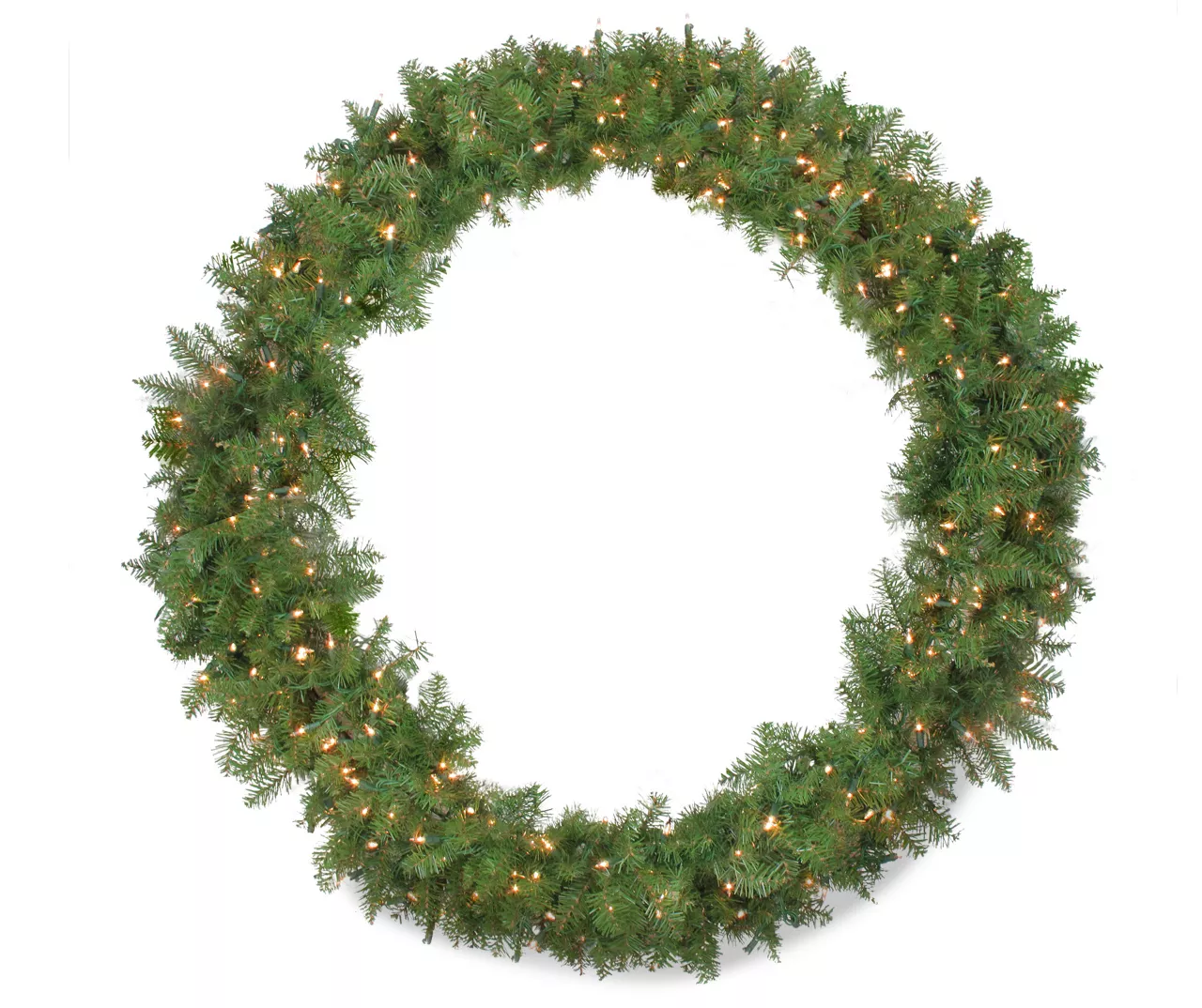 48" Northern Pine Light-Up Wreath