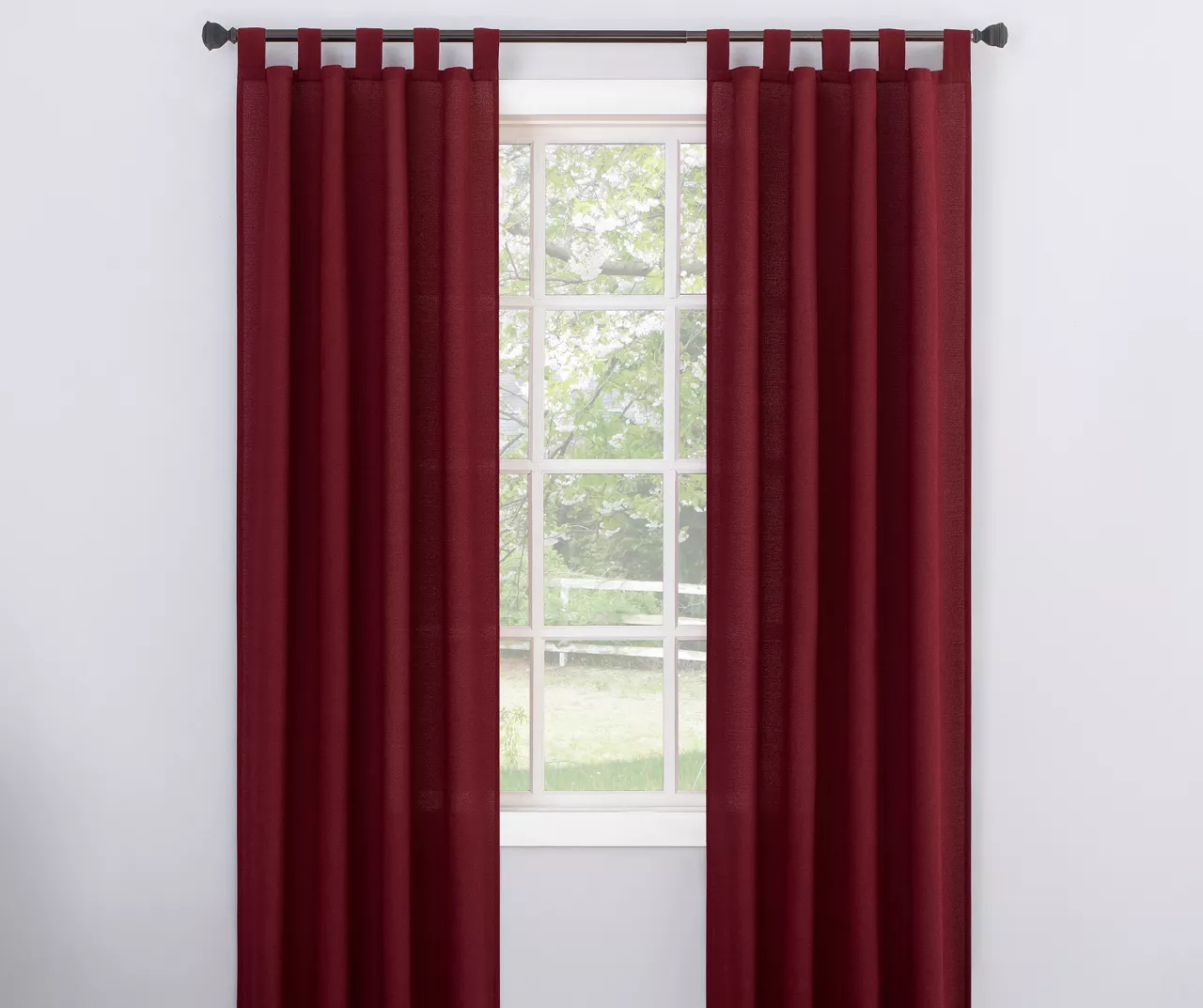 Broyhill Durham Semi-Sheer Textured Tab Top Curtain Panel - Image 7
