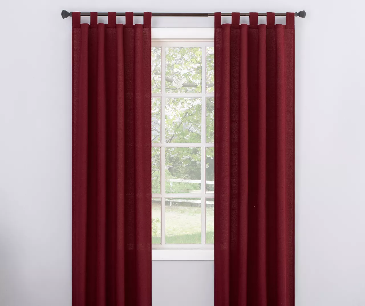 Broyhill Durham Semi-Sheer Textured Tab Top Curtain Panel - Image 8