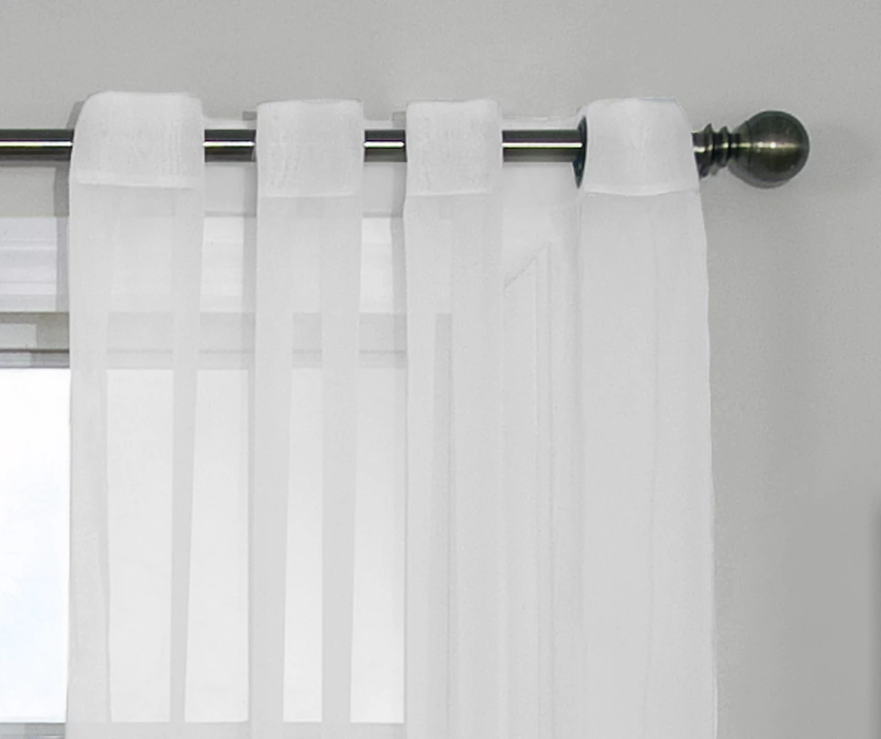 Arm & Hammer Curtain Fresh Sheer Grommet Curtain Panel - Image 5