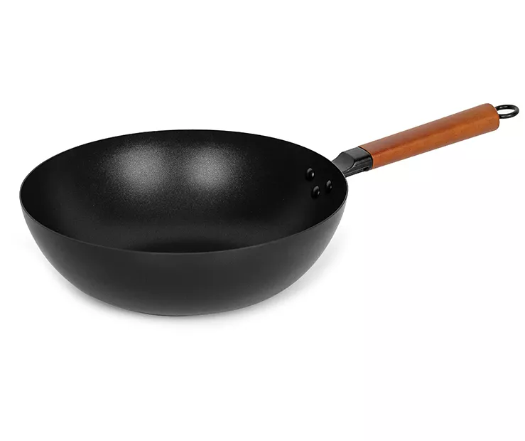 12.5" Non-Stick Carbon Steel Wok