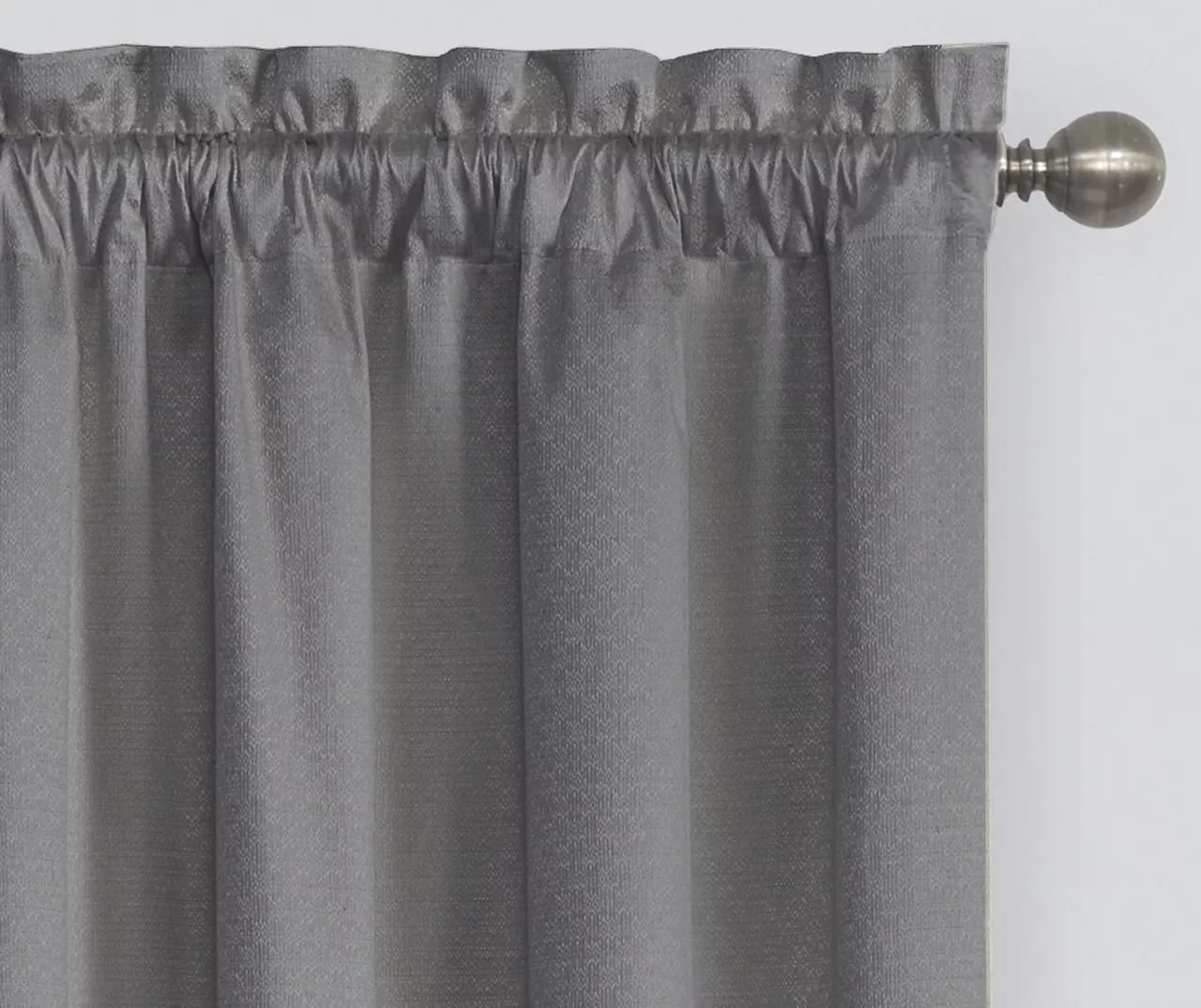 Eclipse Charcoal Canova Room Darkening Thermal Valance - Image 3