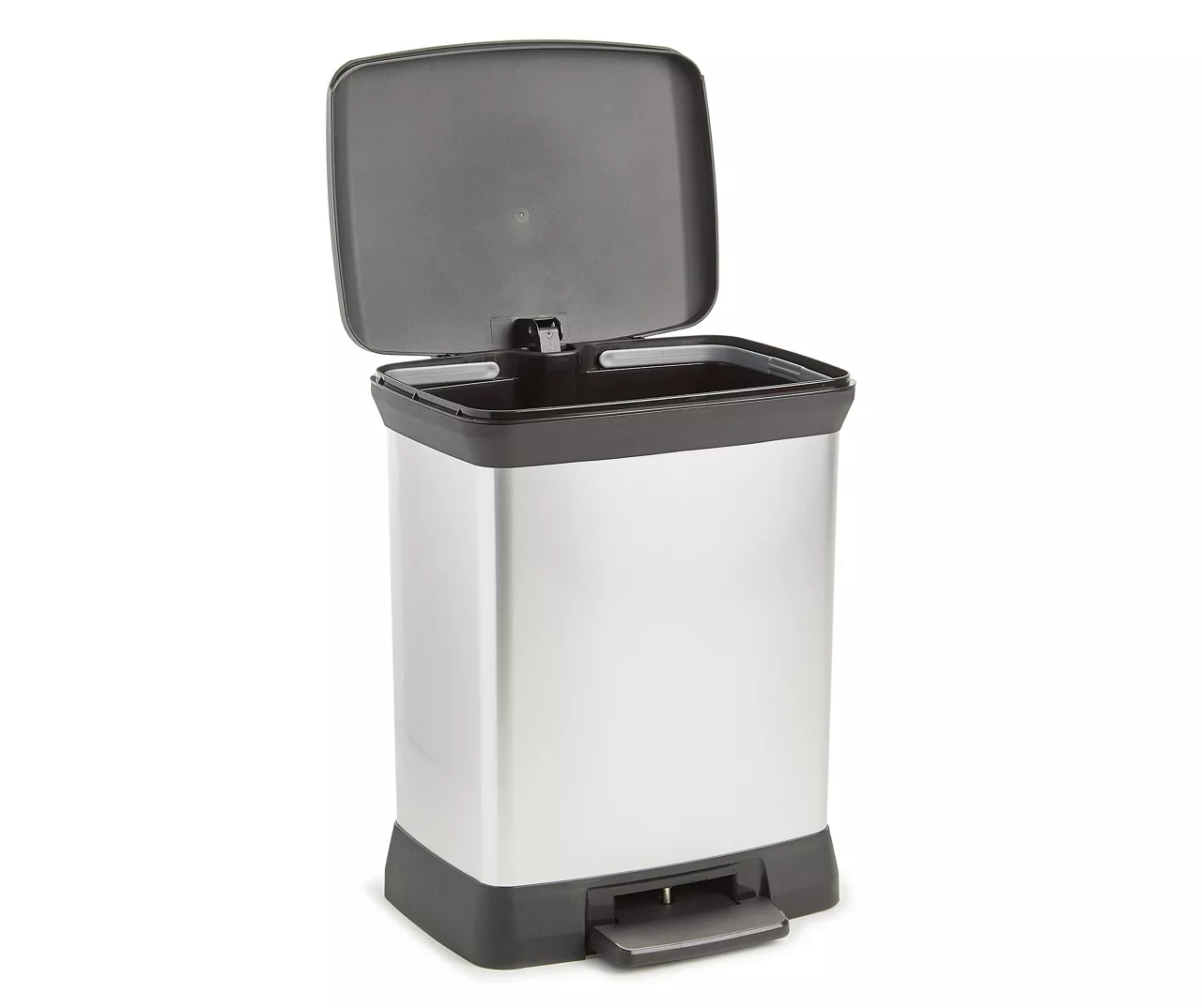 Curver Deco 30-Liter Step-On Wastebasket - Image 3
