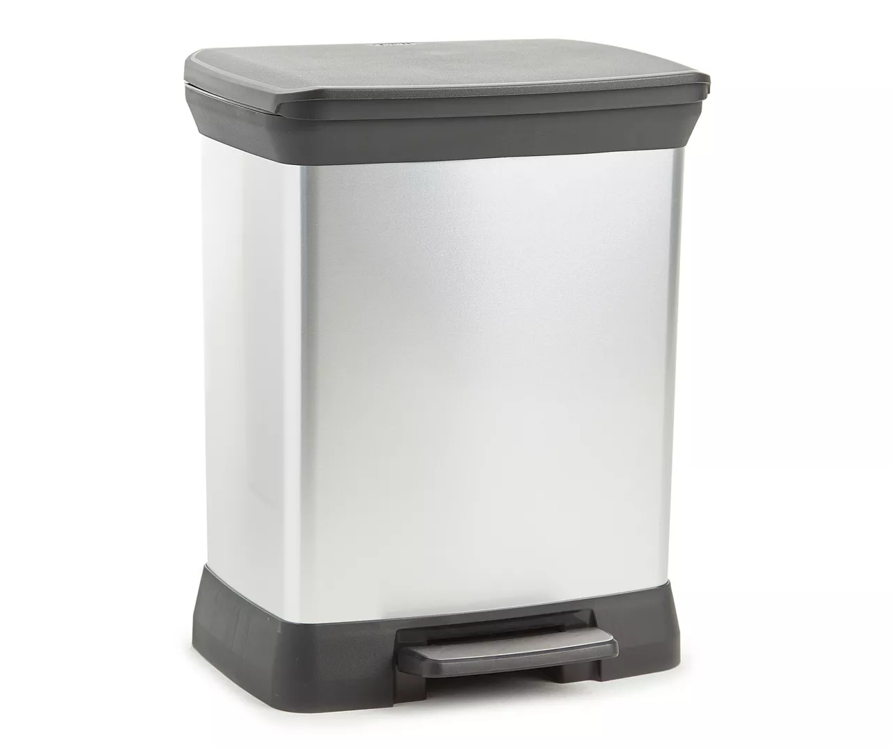 Curver Deco 30-Liter Step-On Wastebasket