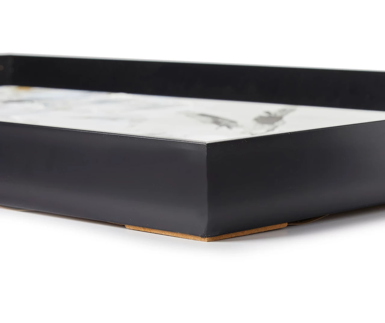 Gray Floral Framed Canvas - Image 2