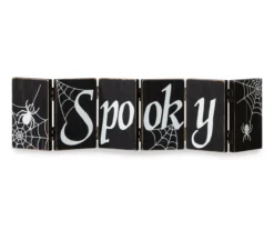 "Spooky" & "Wicked" Dual Sided Hinged Tabletop Decor