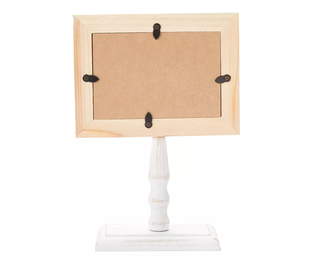 Whitewash Pedestal Picture Frame, (4" X 6") - Image 3