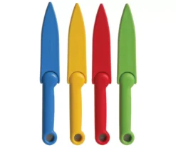 Food Safety 4-Piece Paring Knives Set