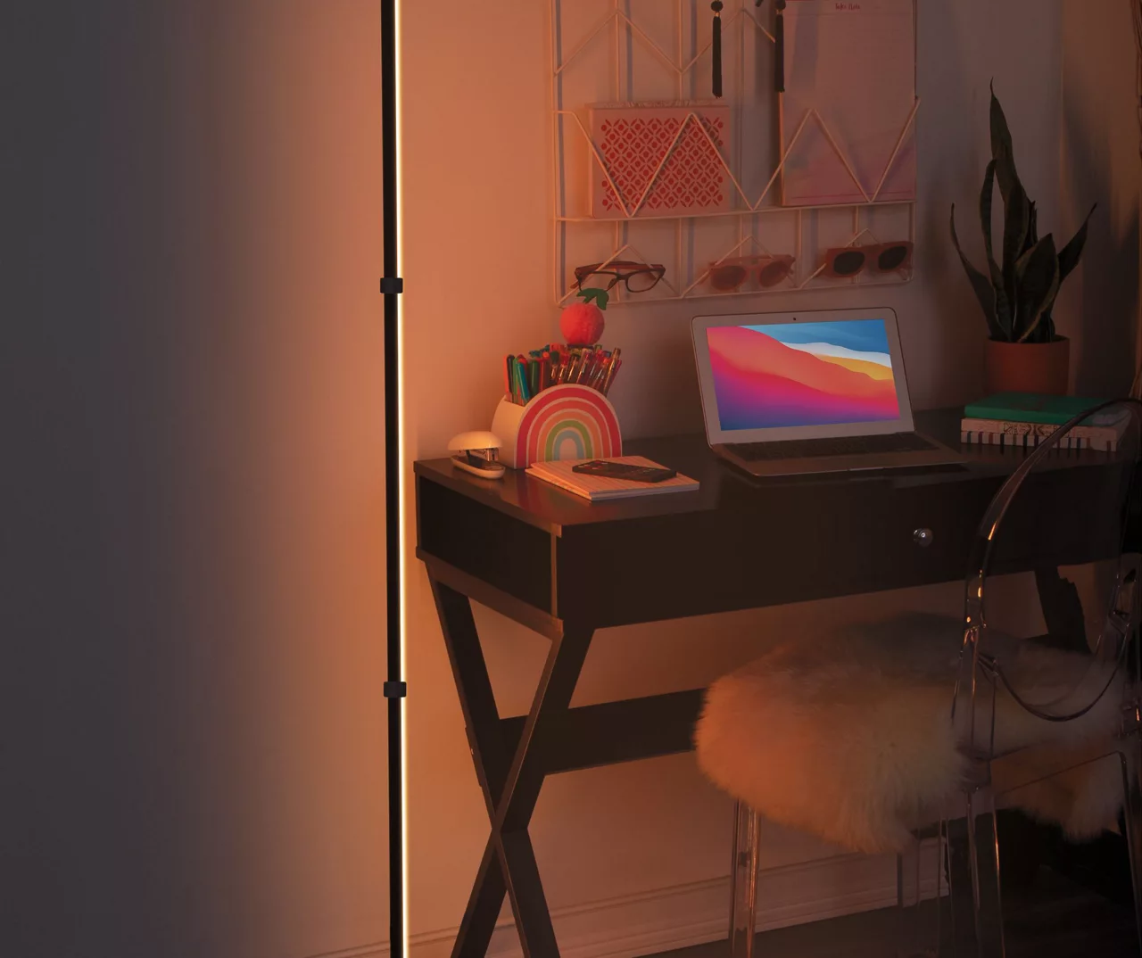 Glow-Up Light Bar Standing Corner Lamp - Image 2