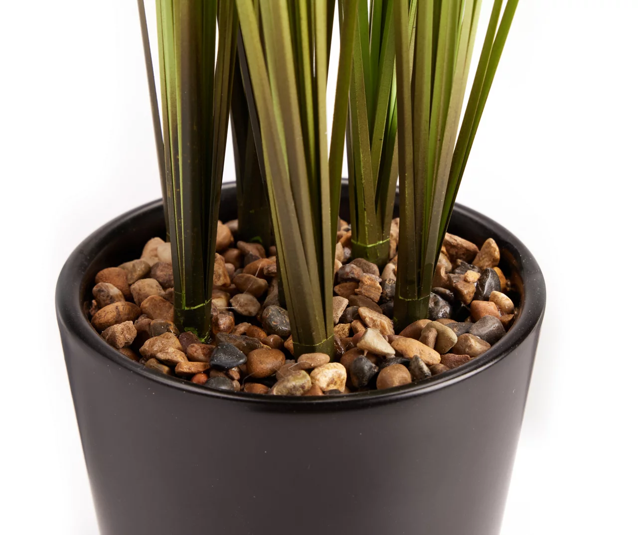 Artificial Grass In Ceramic Pot - Image 3