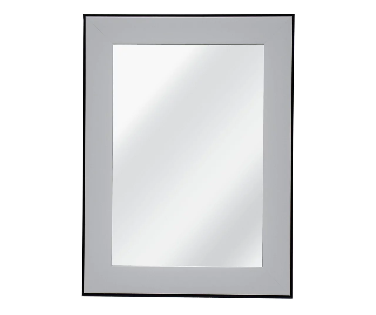Black & White Rectangle Mirror