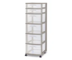 Sterilite 6-Drawer Rolling Storage Cart