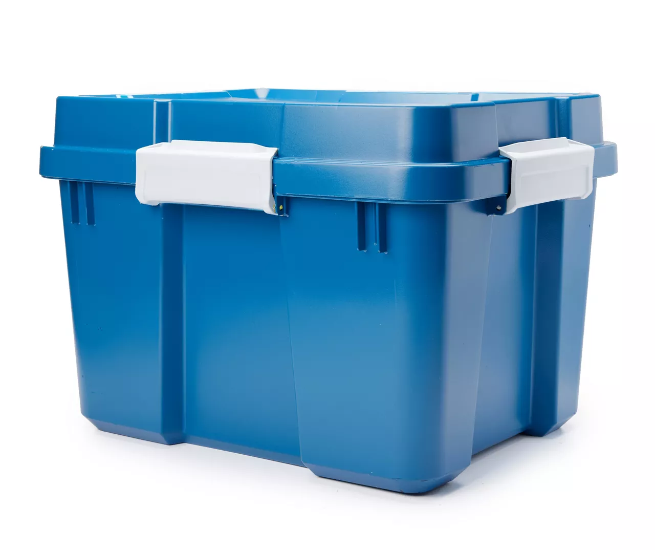 Summer Blue Storage Latch Tote