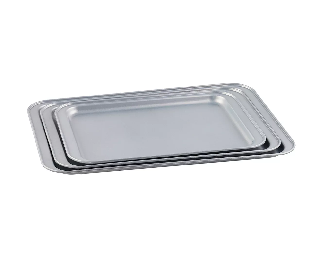 Silver 3-Piece Cookie Sheet Set - Image 3