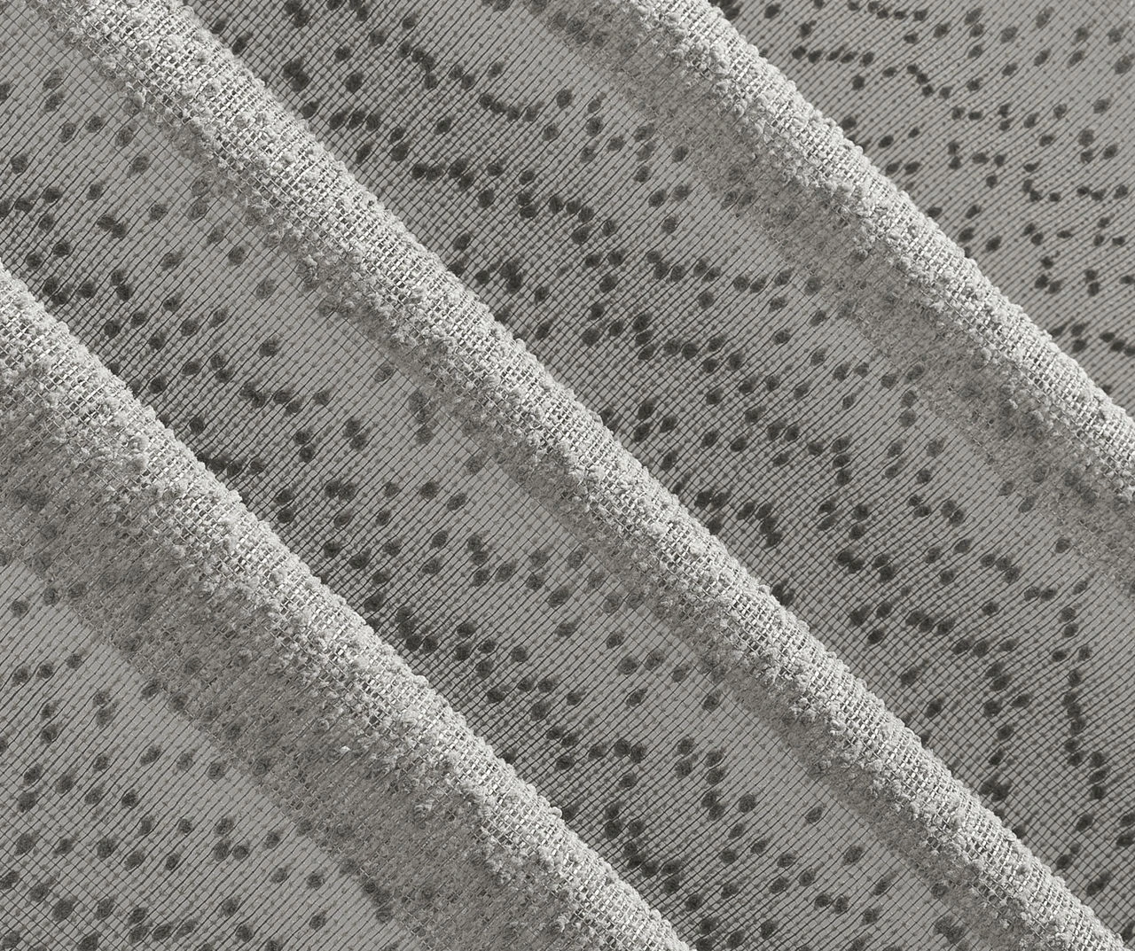 Tinsley Gray Boucle Light-Filtering Rod Pocket Curtain Panel, (84") - Image 6