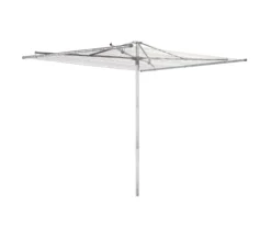Silver Outdoor Umbrella Drying Rack