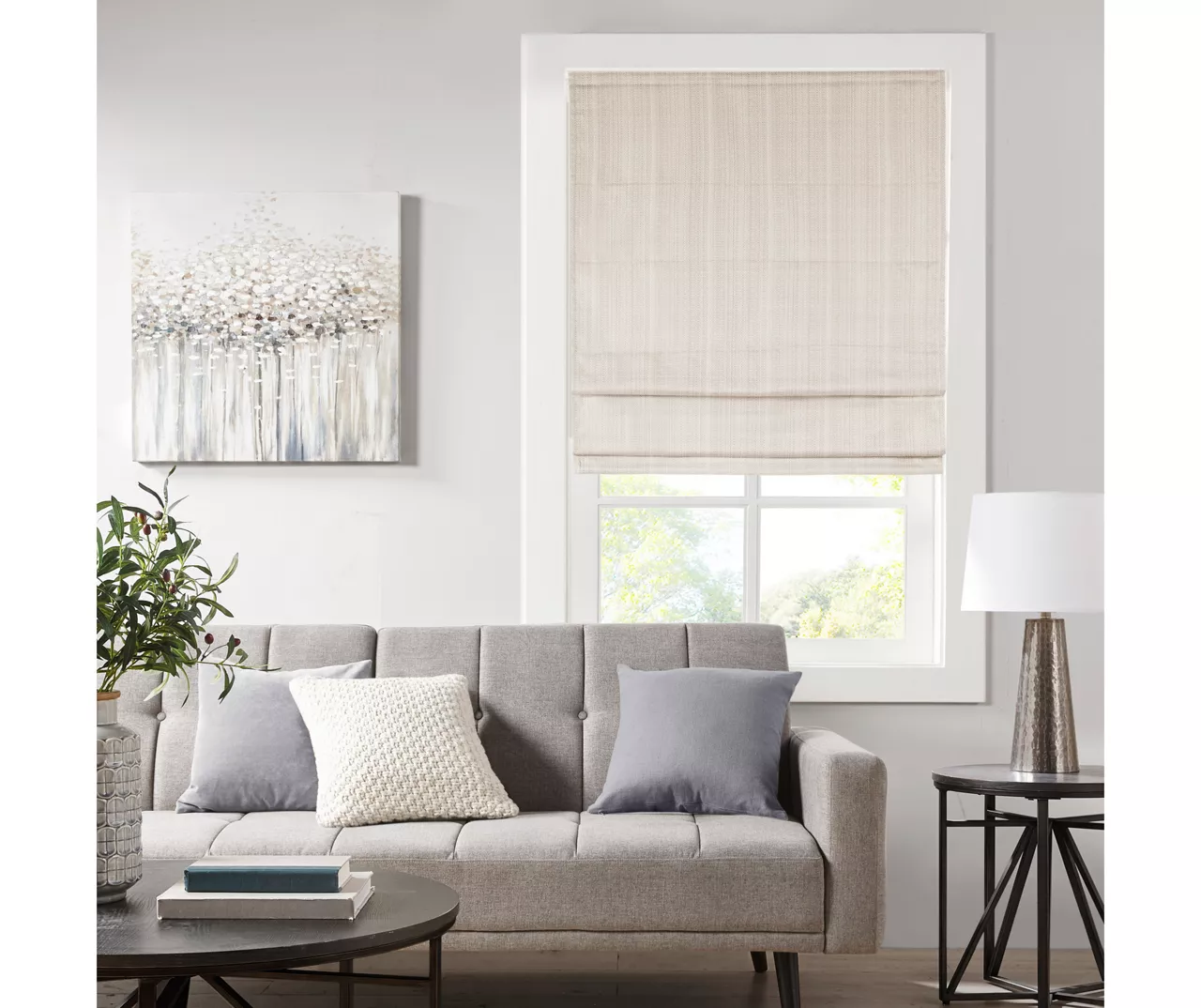 Paxton Room-Darkening Cordless Roman Shade - Image 14