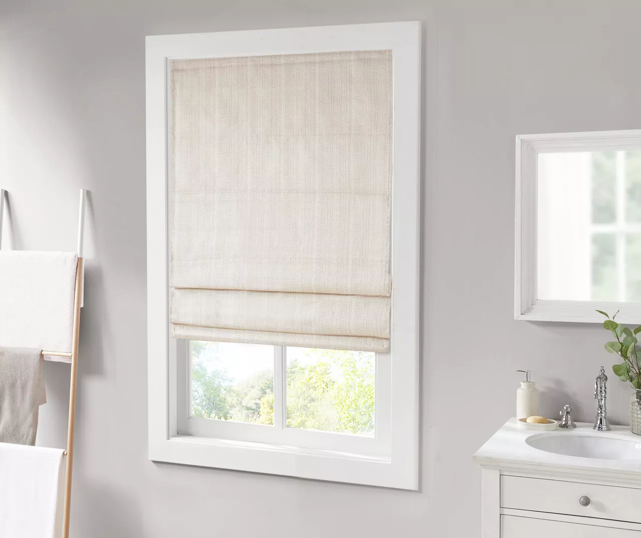 Paxton Room-Darkening Cordless Roman Shade - Image 15