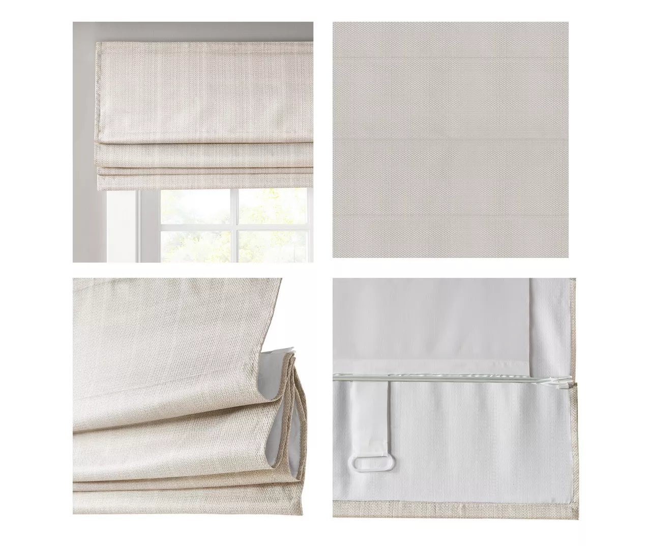 Paxton Room-Darkening Cordless Roman Shade - Image 17