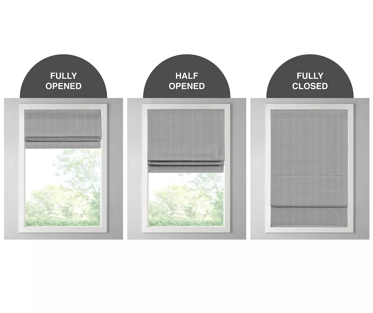Paxton Room-Darkening Cordless Roman Shade - Image 18