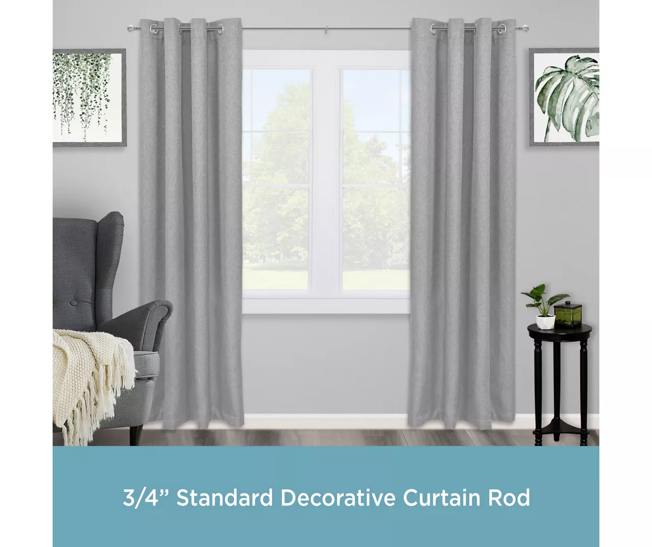 Kenney Marble 3/4" Adjustable Curtain Rod - Image 17